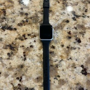 Apple Smartwatch with Black Band